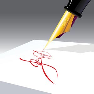 ลายเซ็นต์